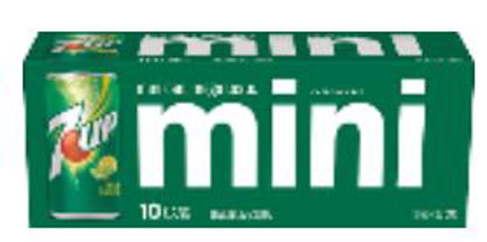 7UP Lemon Lime 7.5 Oz Mini Cans (10pkx3)