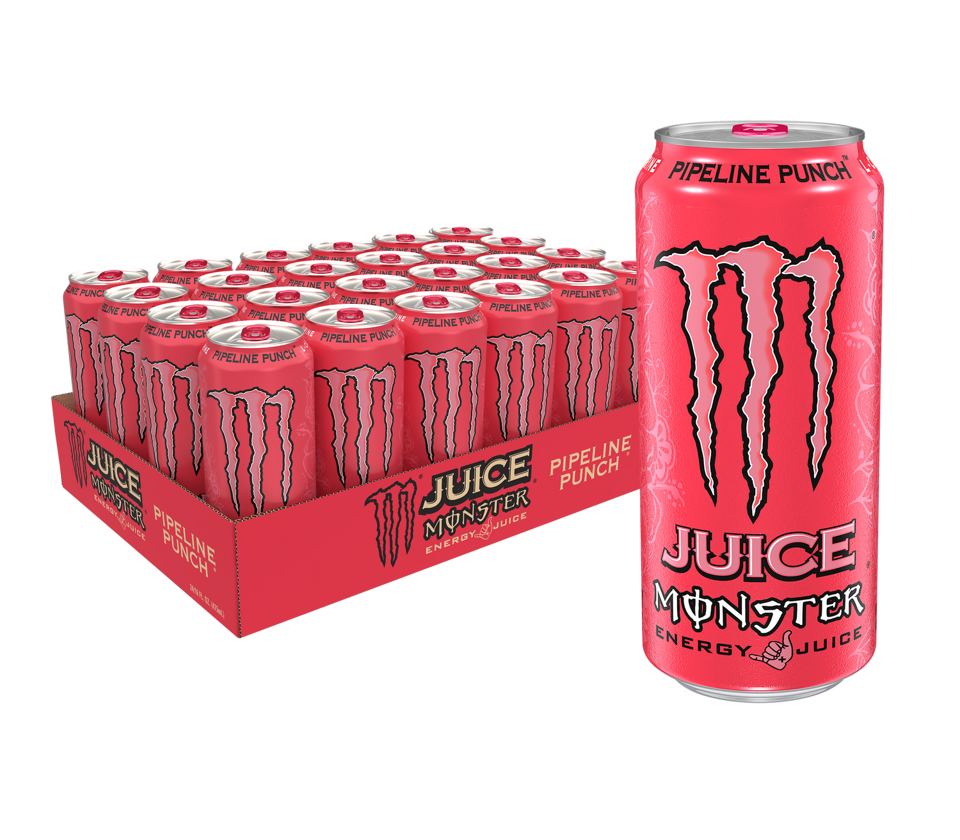 Monster Energy Juice Pipeline Punch, 16 oz. Cans Pack of 24