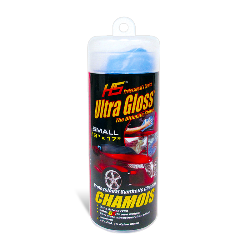 Hs Ultra Gloss N/A Cleaning Tools Synthetic Chamois 13"X17" Blue