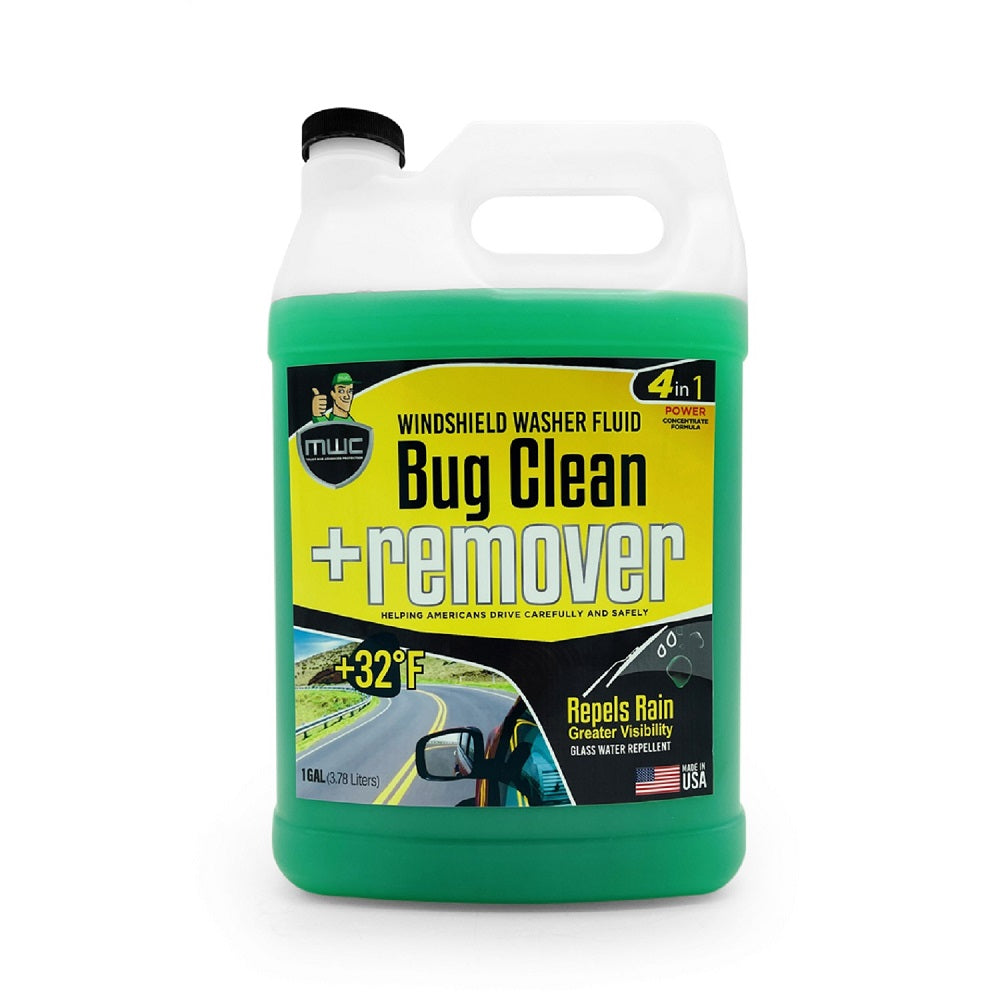 MWC Windshield Washer Fluid Bug Clean + Remover 1 Gal