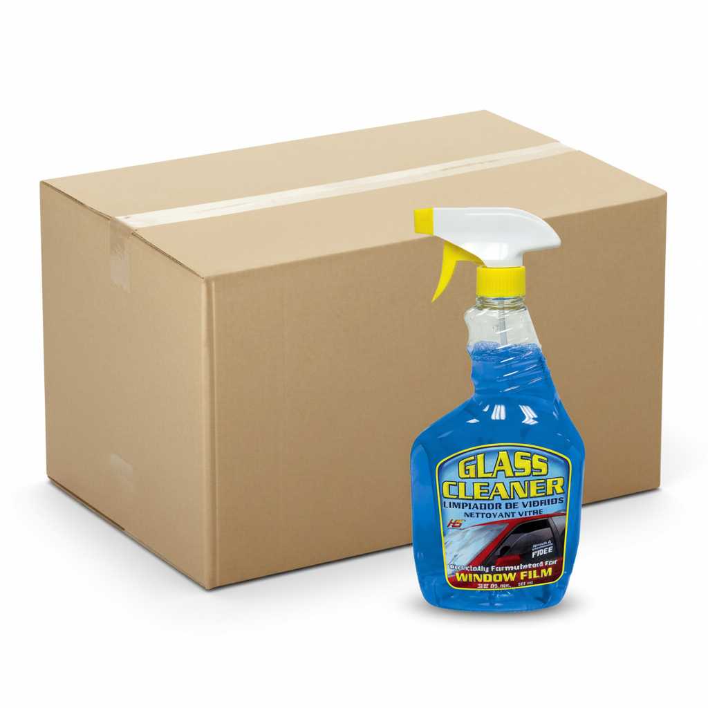 Hs Washer Fluid / Cleanner Blue Glass 32 Oz. Case of 12
