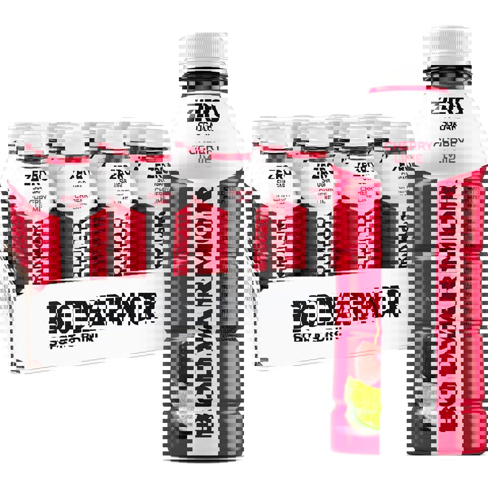 Zero Sugar Cherry Lime Bottle 16oz Pack of 12