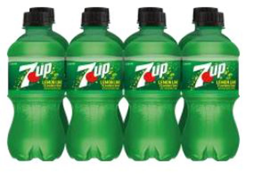 7UP Lemon Lime 12 Oz Bottles Bellbands 8pkx3 (Pack Of 24)