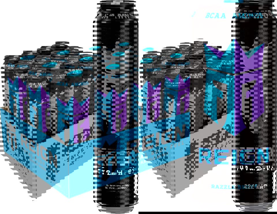 Reign Total Body Fuel Razzle Berry, 16 oz. Cans Pack of 12