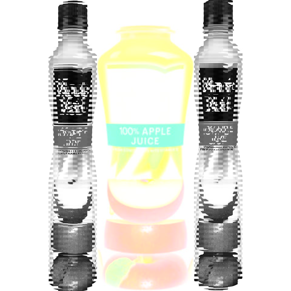 Minute Maid Apple Juice, 12 oz. Bottles, Pack of 24