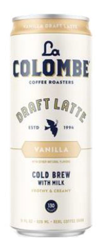 La Colombe Vanilla Draft Latte 11 Oz Cans (Pack Of 12)