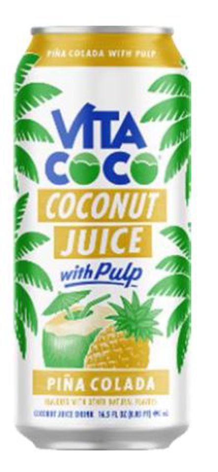 Vita Coco Coconut Juice Piña Colada 16.4 Oz PET Cans (Pack Of 12)