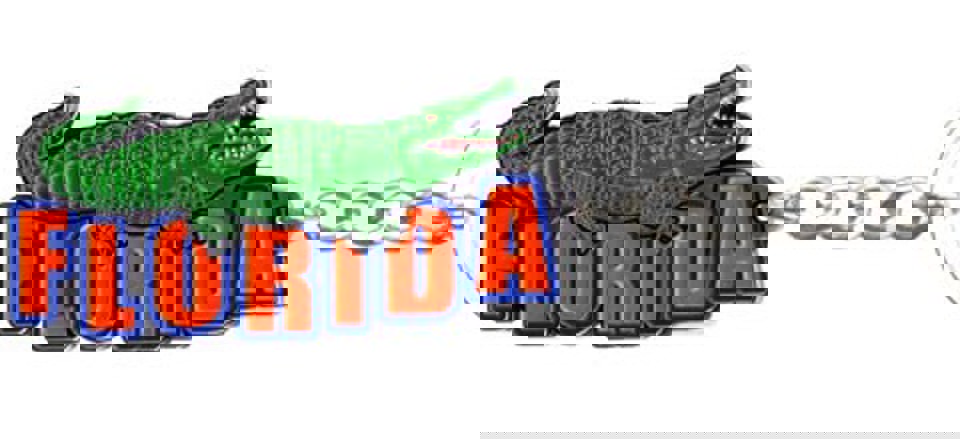 KeyChains Florida Metal Gator