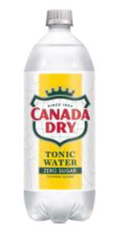 Canada Dry Tonic Water Zero Sugar 1L Bottles (Pack Of 15)
