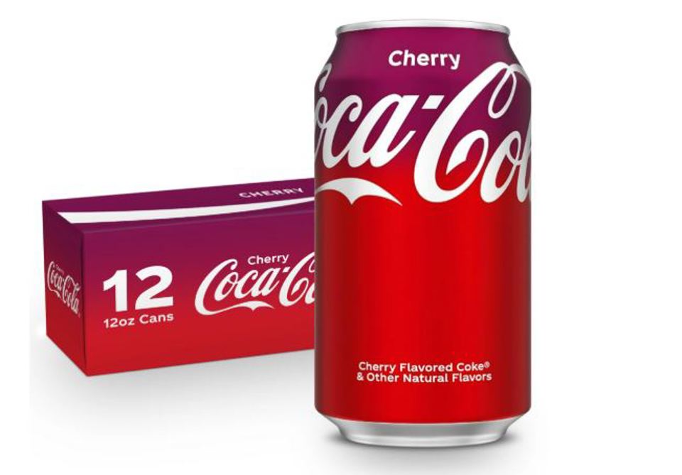 Coca Cola Cherry Mini-Can 12oz Pack of 12