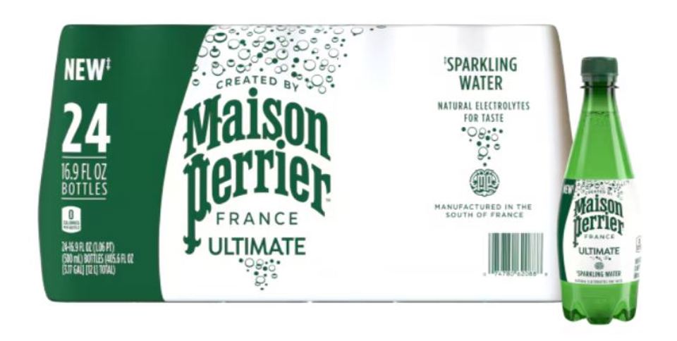 Maison Perrier Ultimate 500 ml (16.9 oz.) Plastic Bottles Natural Bottle - Case of 24