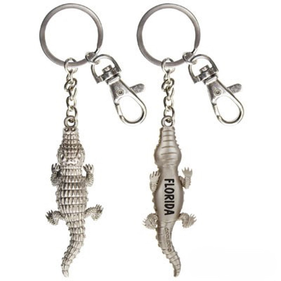 KeyChains Florida Metal Gator Wiggle