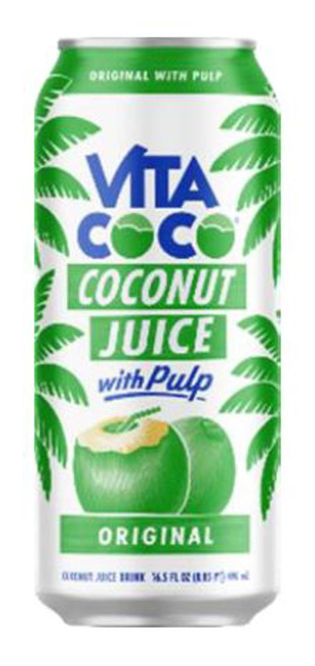 Vita Coco Coconut Juice with Pulp 16.4 Oz PET Cans (Pack Of 12)