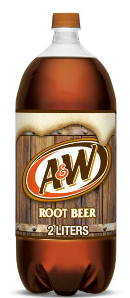 A&W Root Beer 2L Bottles (Pack Of 8)