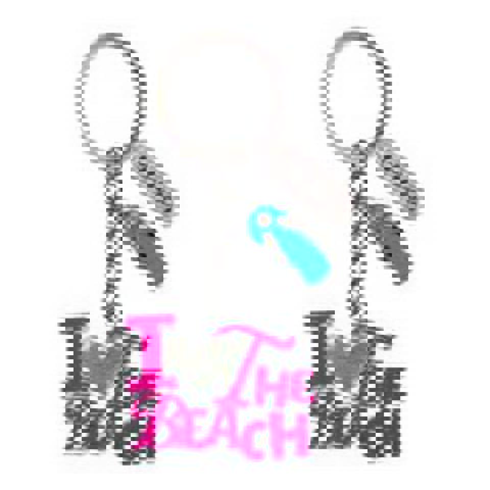 KeyChains I Love The Beach