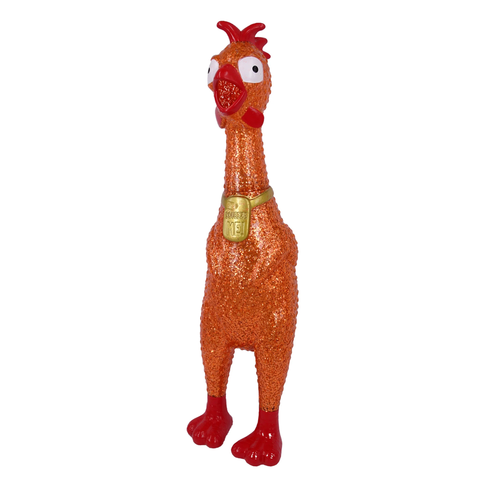 Animolds Squeeze Me Chicken Glitter 12.5"