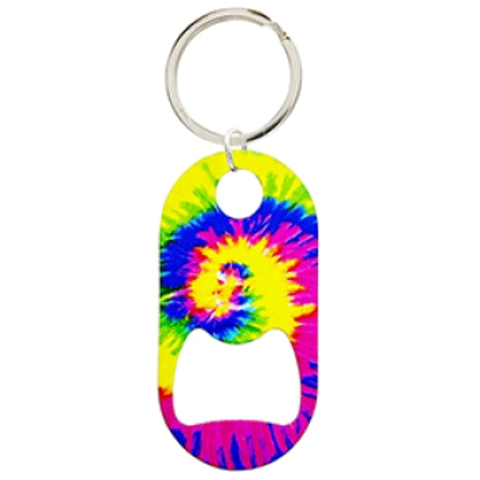 KeyChains Bottle Opener Tie Dye