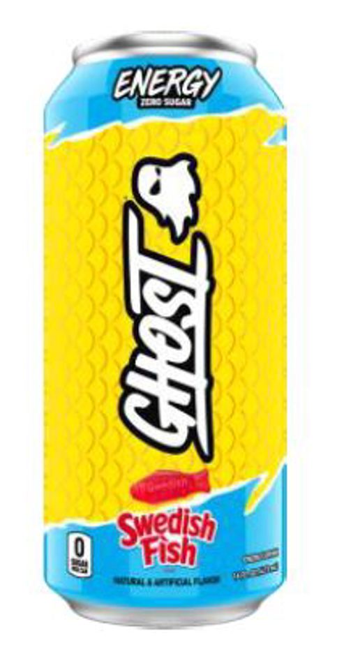 Ghost Swedish Fish 16 Oz Energy Cans (Pack Of 12)
