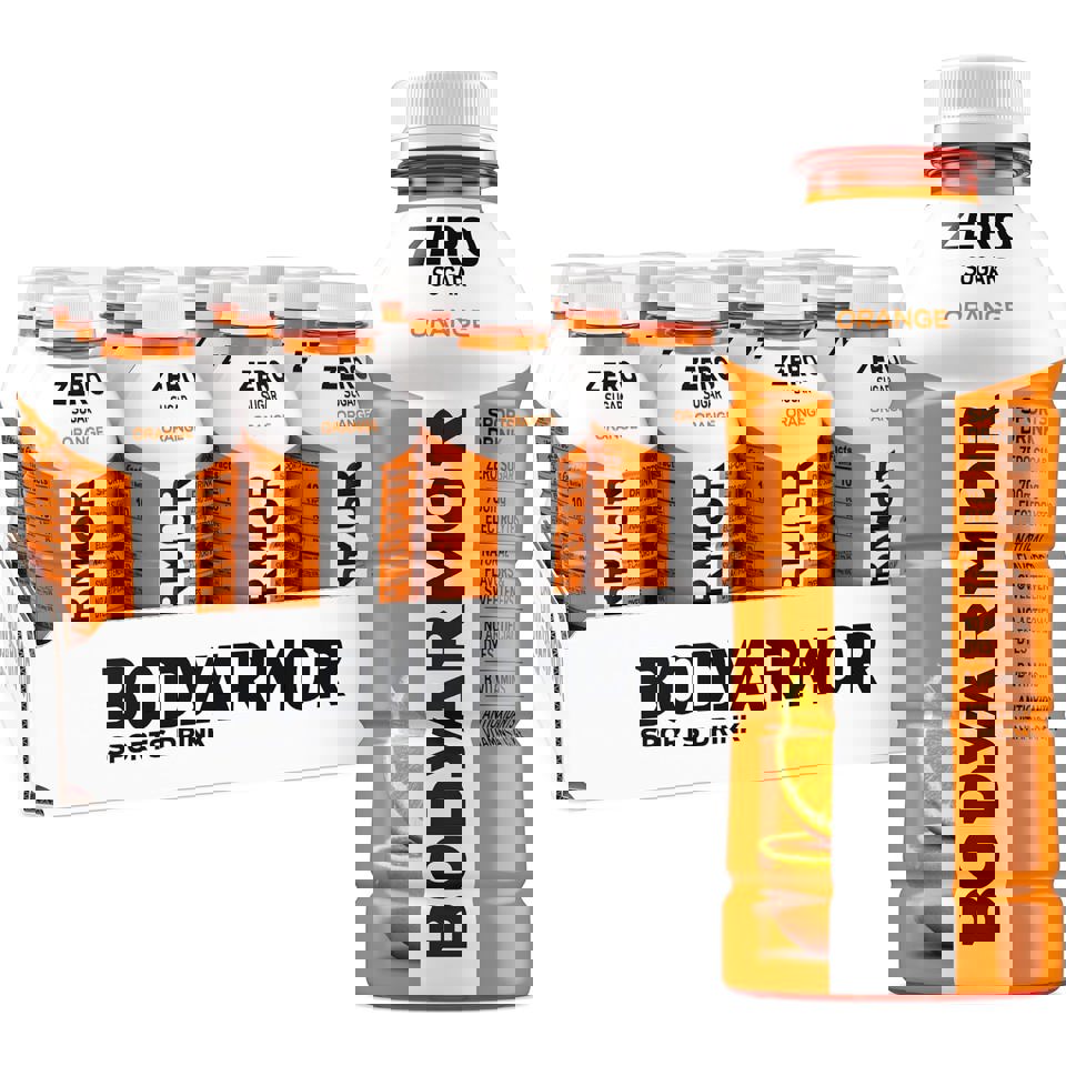 Zero Sugar Orange Bottle 16oz Pack of 12