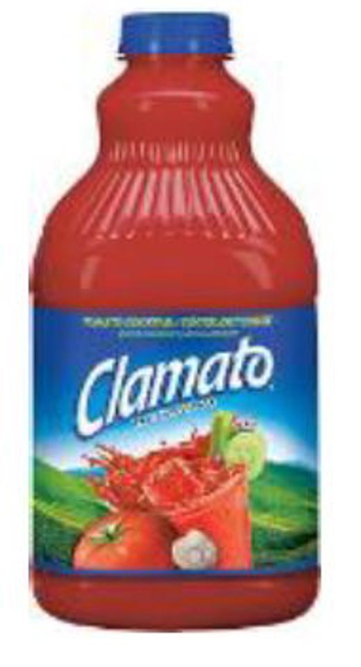 Clamato Original 32 Oz Bottles PET (Pack Of 8)