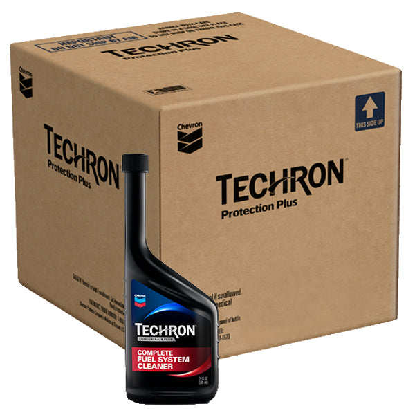 Chevron Fuel System Cleaner 12 Oz. Techron Case 6