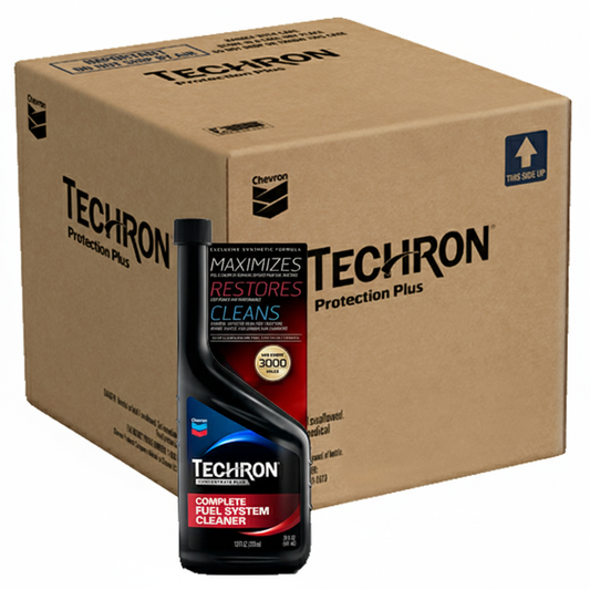 Chevron Techron Fuel System Cleaner 12 Oz. Concentrate Plus Case 6