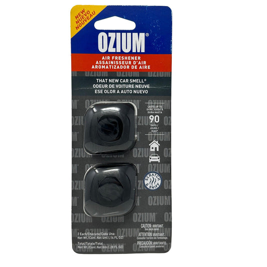 Ozium That New Car Smell Vent Clip Car Air Freshener (2 Pack)