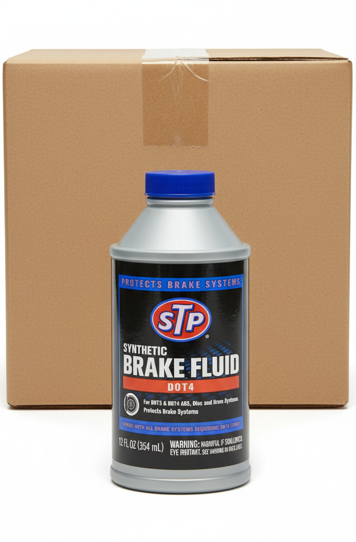 STP Synthetic Brake Fluid Dot4 Case 6