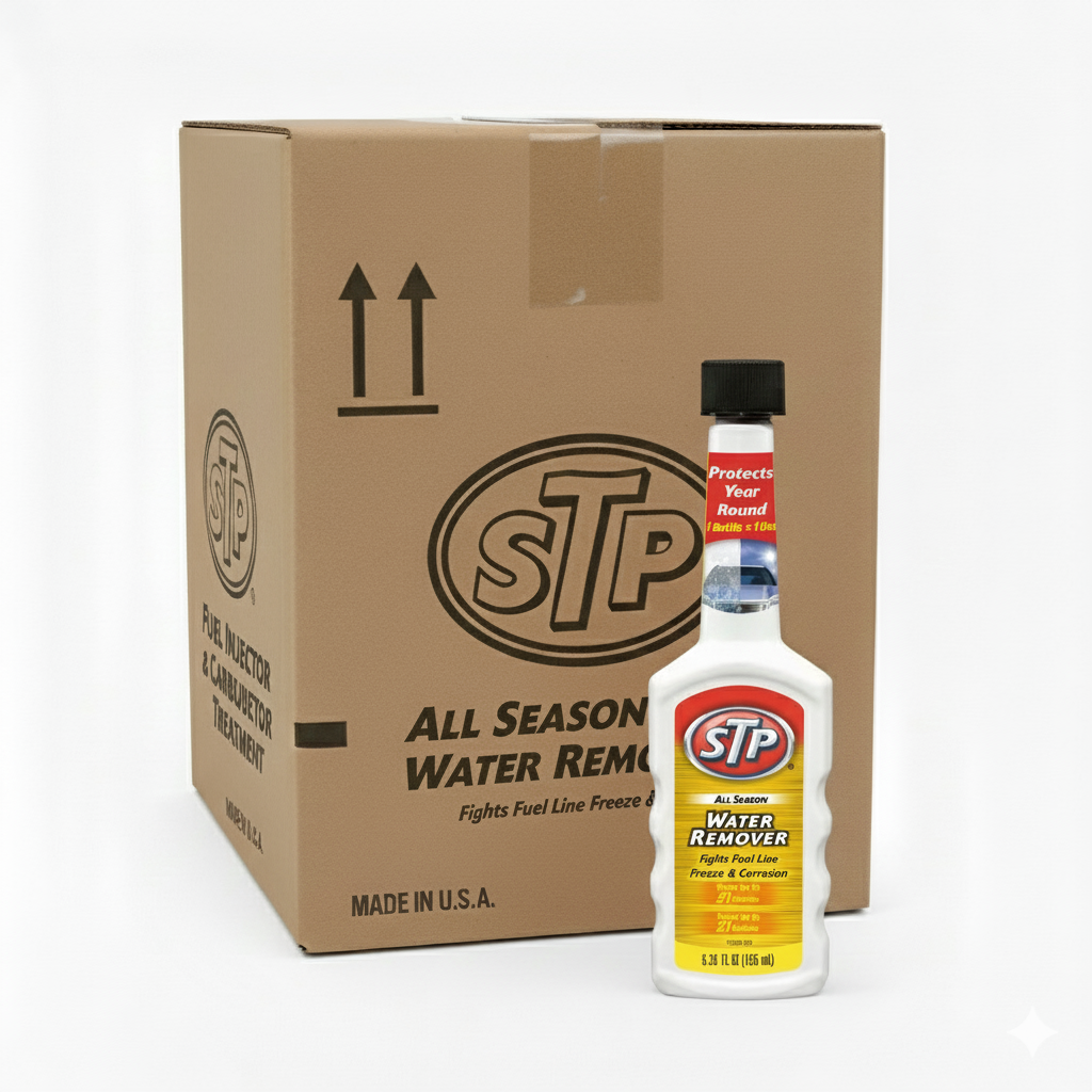 STP Water Remover All Season 5.25 Oz. Case 12