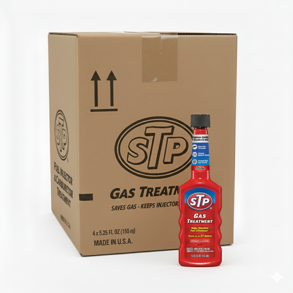 STP Gas Treatment Red 5.25 Oz Case 6