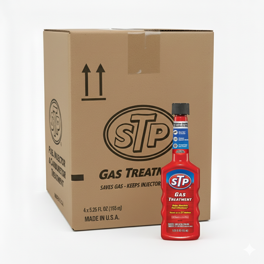 STP Gas Treatment Red 5.25 Oz Case 6