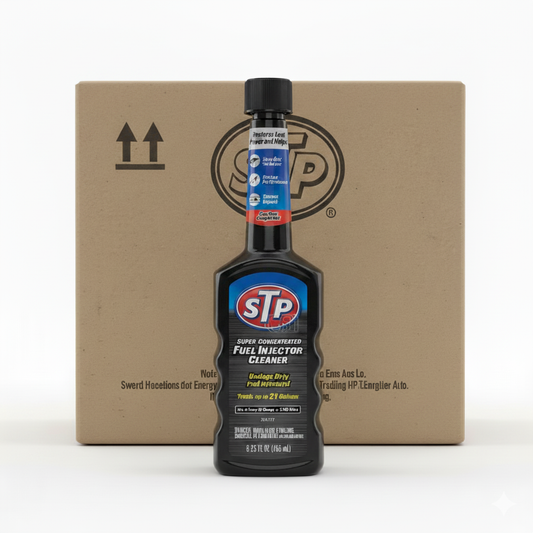 STP Super Concentrated Fuel Injector Cleaner 5.25 Oz Case 12