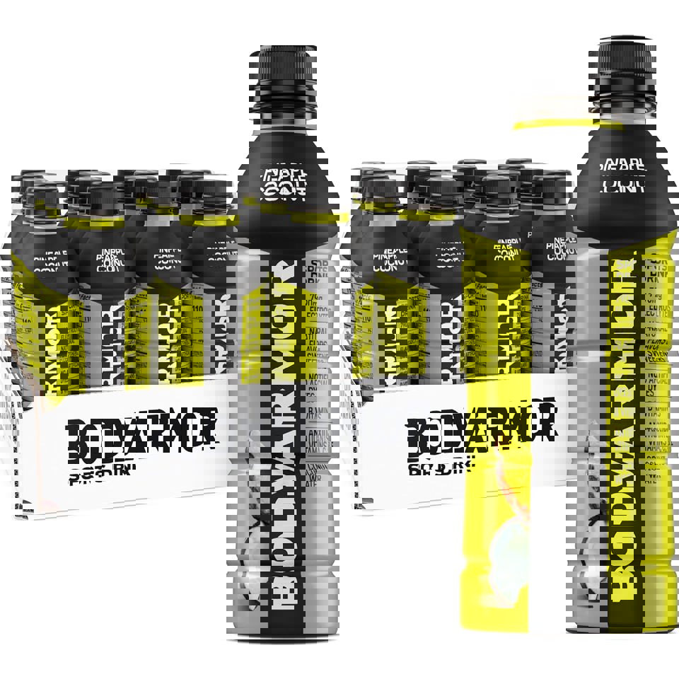 Super Hydration Pineapple Coconut Bottle 16oz Pack of 12