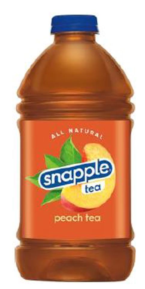 Snapple Peach Tea 64 Oz Bottles (Pack Of 8)