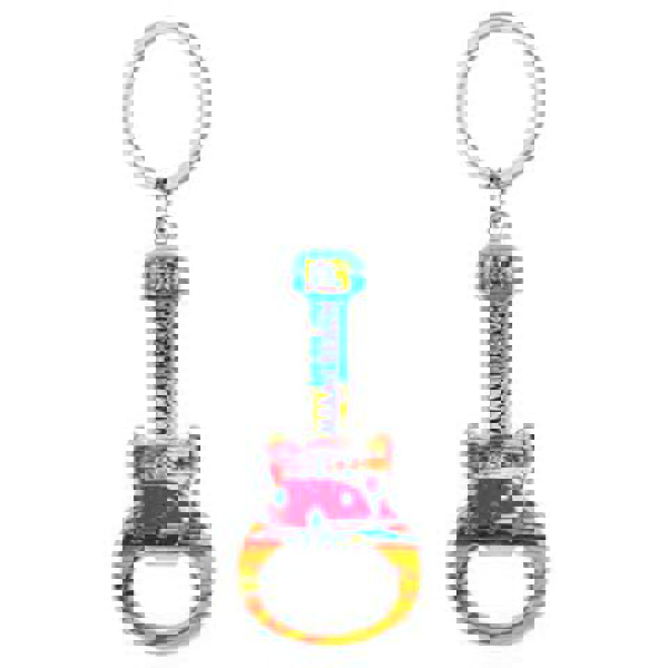 KeyChains Van Guitar Bottle Opener