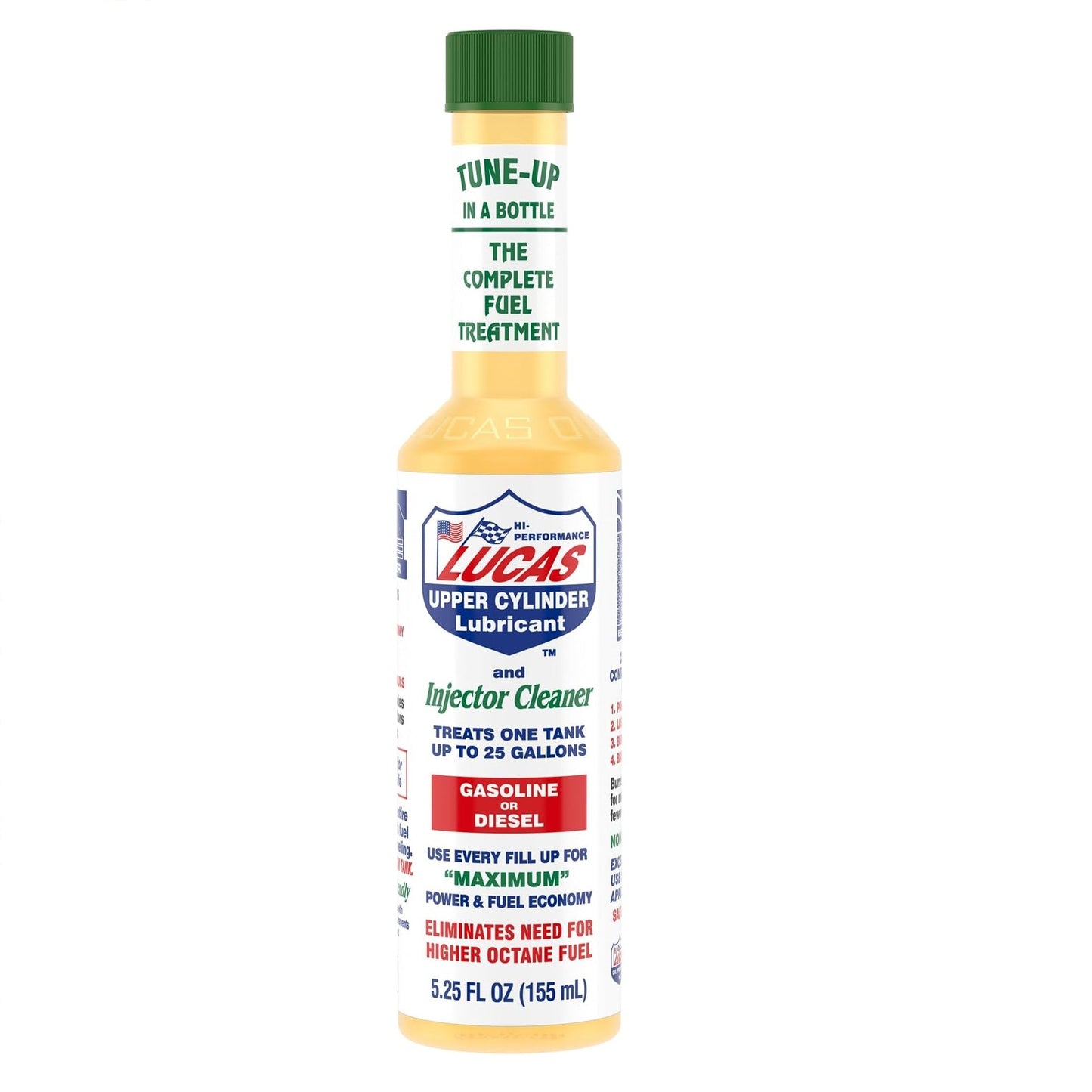 Lucas 5.25 Oz Fuel Treatment & Injector Cleaner
