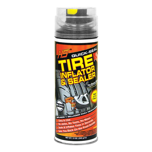 Hs Tire Inflator & Sealer Aerosol Can 12 Oz.
