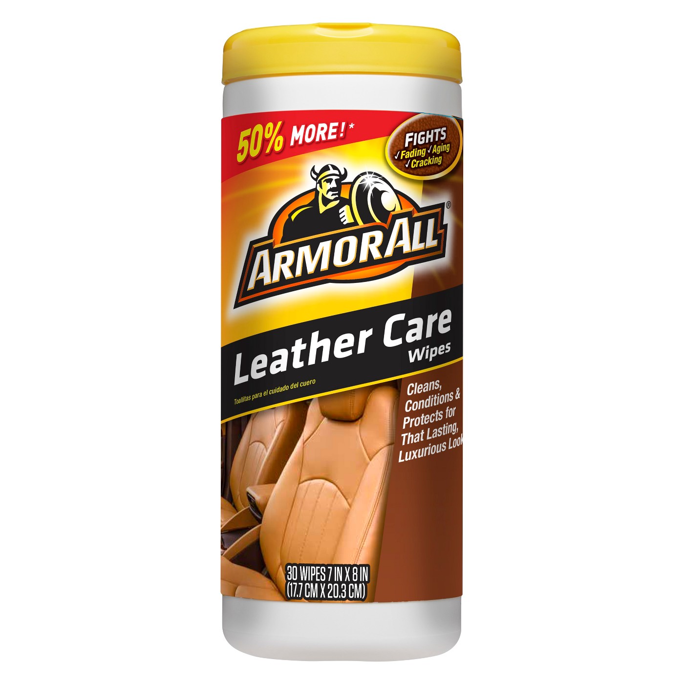Armor All Wipes Leather Care 30ct