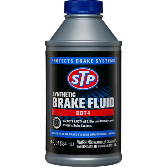 STP Synthetic Brake Fluid Dot4 12 Fl Oz.