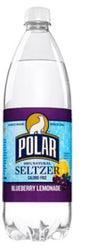Polar Blueberry Lemonade 1 L Sparkling Seltzer (Pack Of 12)