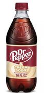 Dr Pepper Cream Soda 20 Oz Bottles (Pack Of 24)