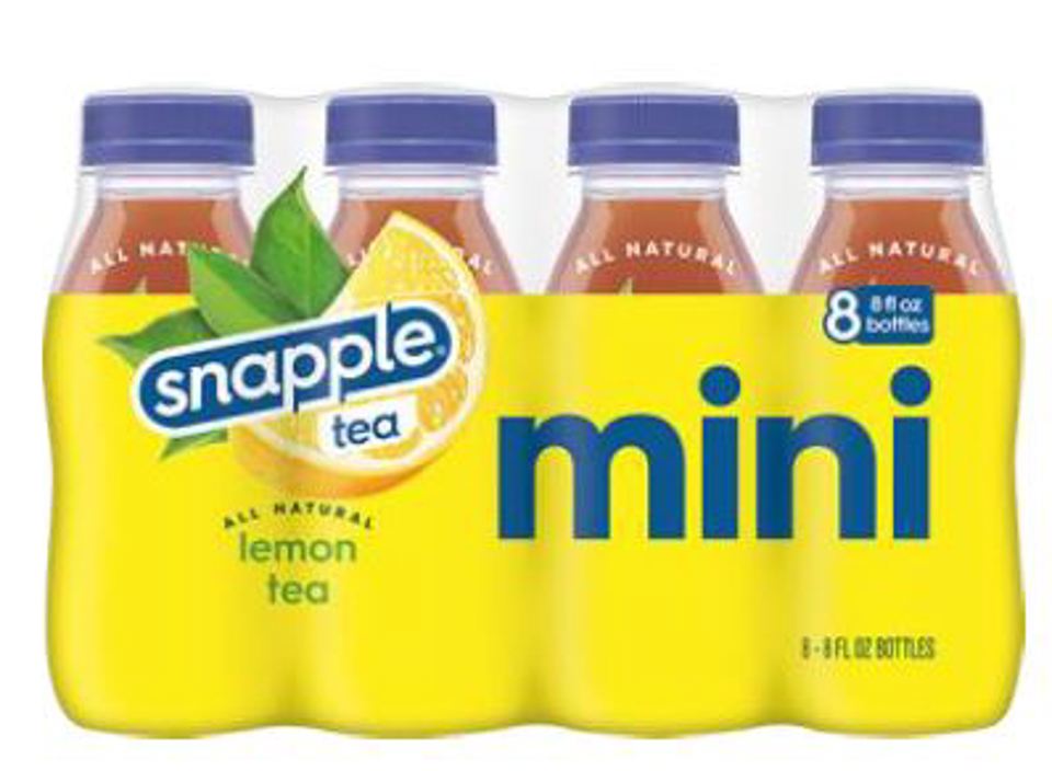 Snapple Tea Lemon 8 Oz Bottles Mini (8pkx3) (Pack Of 24)
