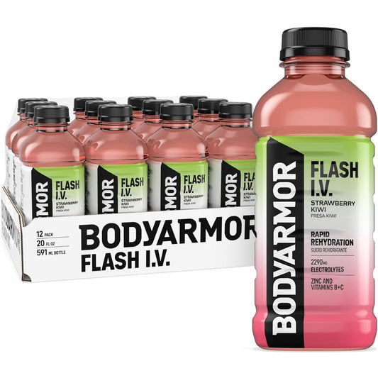 Rapid Rehydration Strawberry Kiwi Bottle 20oz Pack of 12