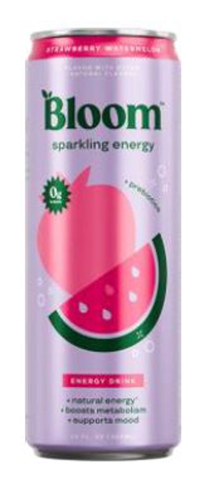 Bloom Strawberry Watermelon 12 Oz Energy Cans (Pack Of 12)
