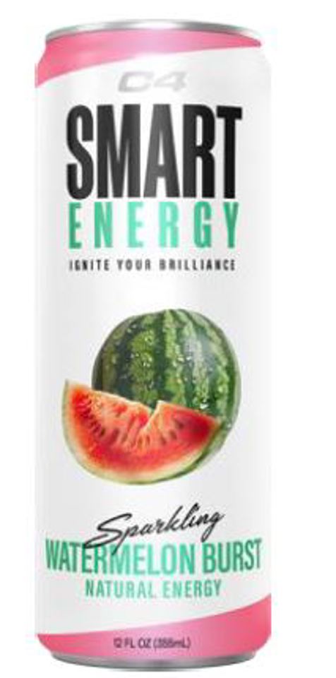 C4 Smart Energy Watermelon Burst 12 Oz Cans (Pack Of 12)