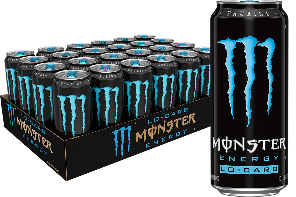 Monster Energy Lo-Carb, 16 oz. Cans Pack of 24