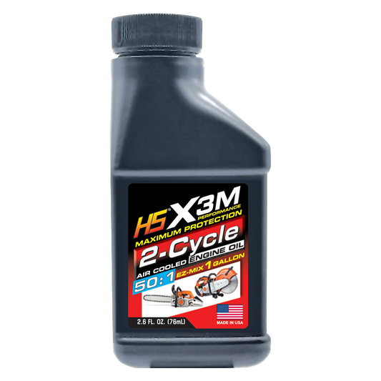 X3M Motor Oil 2 Cycle 2.6 Oz.