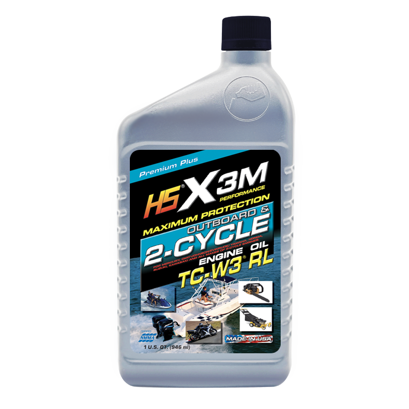 X3M Motor Oil 2 Cycle TC-W3 RL