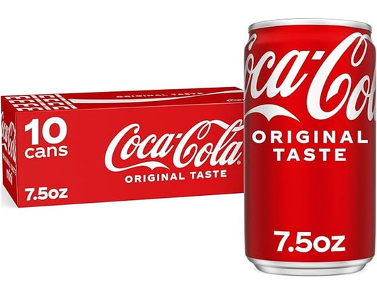 Coca-Cola Mini-Can 7.5oz 10 pack