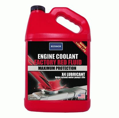 Antifreeze Factory Red Radiator 1 Gal Rudson Lubrikool